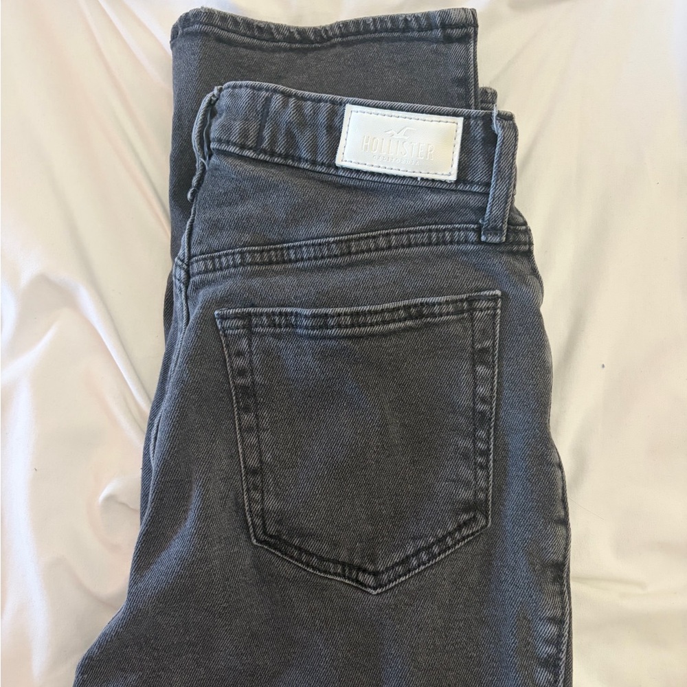 Hollister HIGH RISE STACKED VINTAGE STRAIGHT
